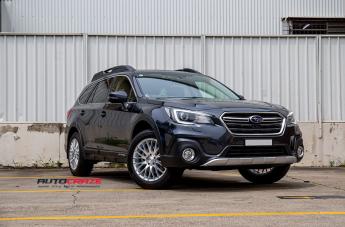 SUBARU OUTBACK MAZE SILVER MACHINED FACE